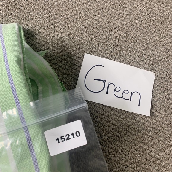 Brooks Brothers Mens‎ Shirt Size Large Green Striped Supima Cotton Button Down - Picture 11 of 11